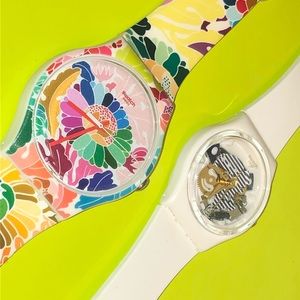 Original Swatch Floral Watch